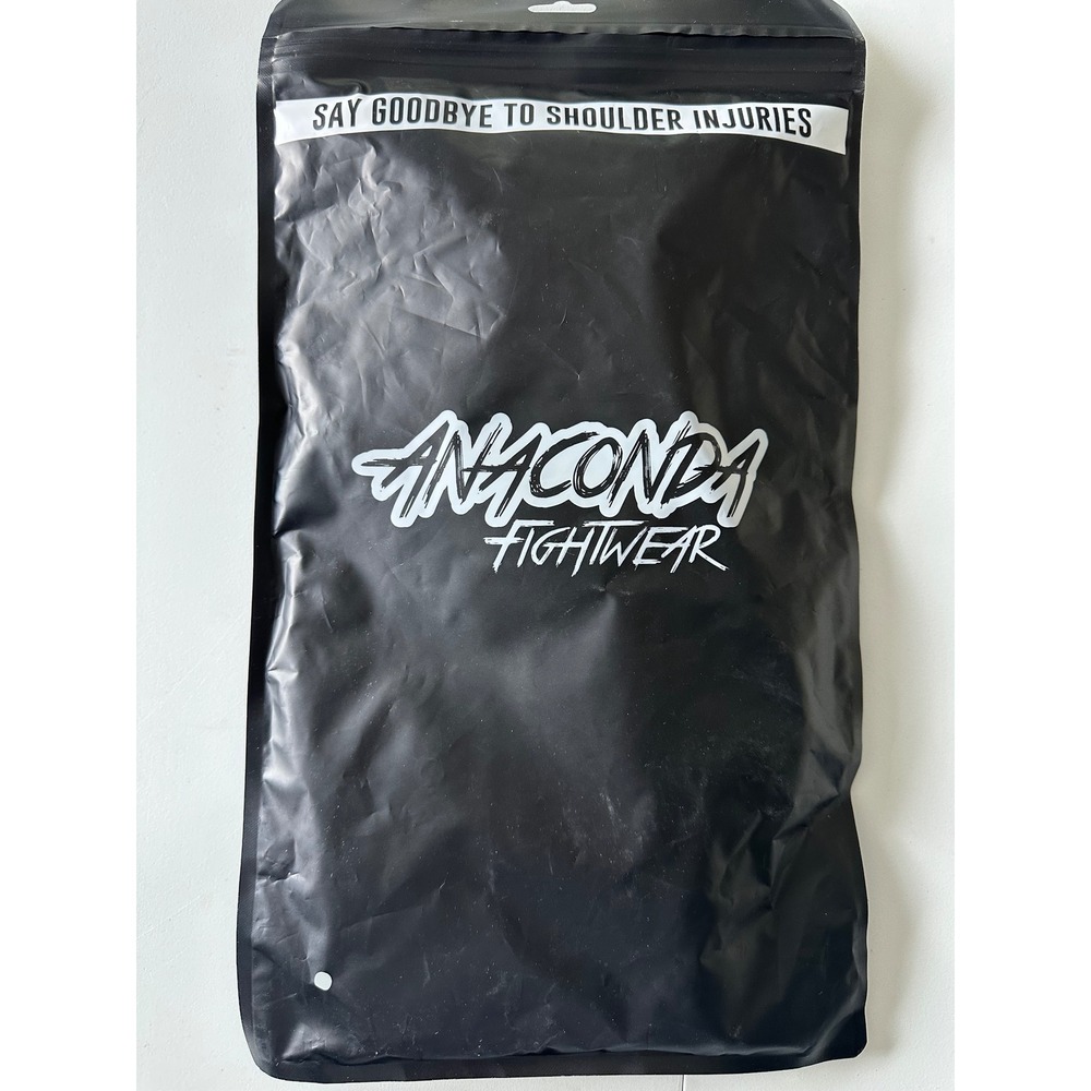 Anaconda Fightwear 3D Compression Shoulder Brace Gel Padding Black Grey Size M - Picture 5 of 5